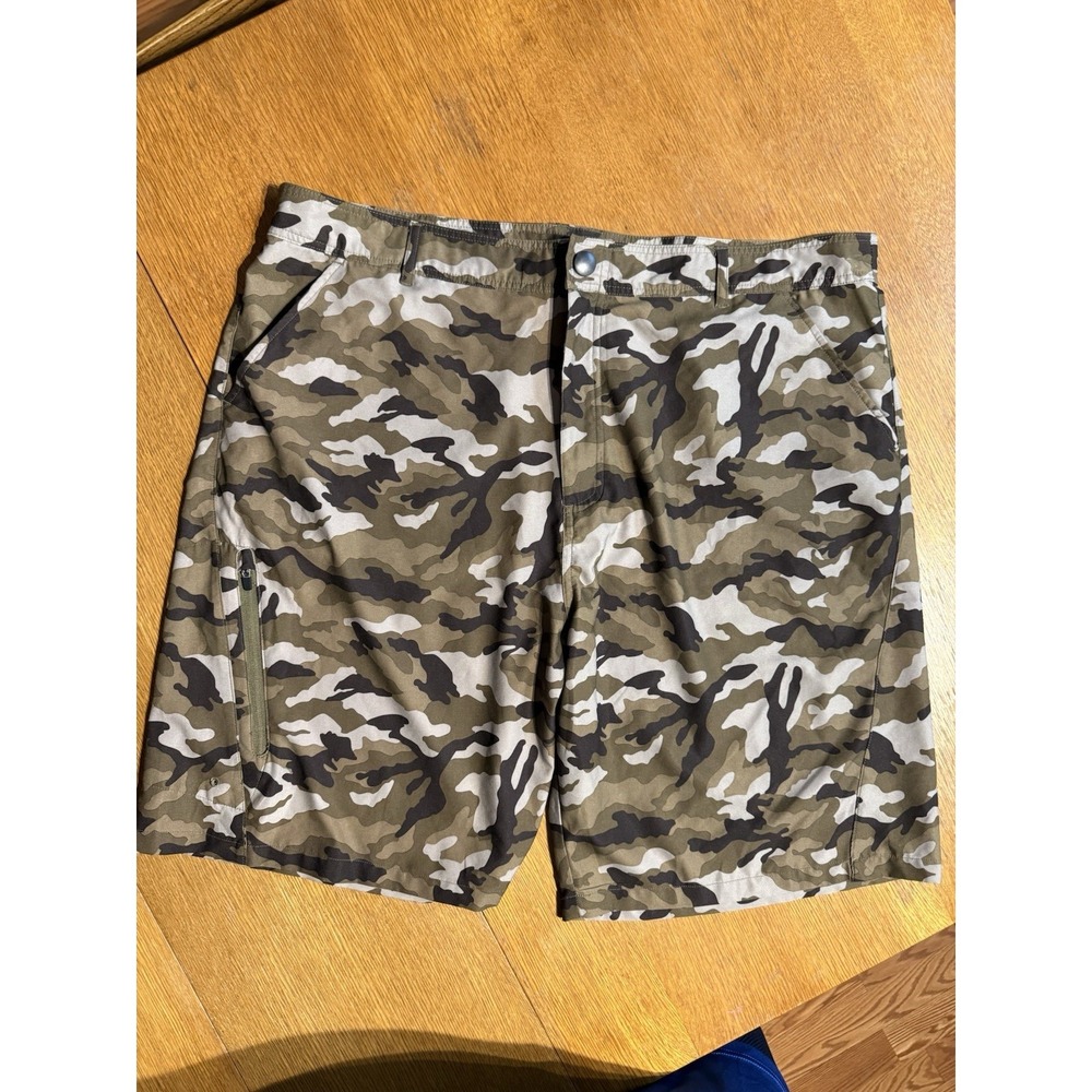 Killik Camo Performance Stretch Shorts Men's 40 Outdoor Hunting Zip Pocket